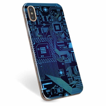 iPhone XS Max TPU Cover - Kredsløbsplade