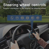 10-tommers Bluetooth-bilstereo med GPS-navigation og Android 13 - 2GB RAM/32GB ROM
