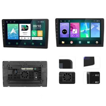 10-tommers Bluetooth-bilstereo med GPS-navigation og Android 13 - 2GB RAM/32GB ROM