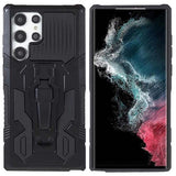 MechWarrior Project Samsung Galaxy S22 Ultra 5G Hybrid Cover - Sort