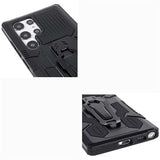 MechWarrior Project Samsung Galaxy S22 Ultra 5G Hybrid Cover - Sort