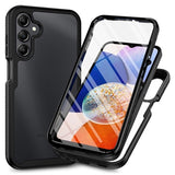 Samsung Galaxy A25 360 Beskyttelse Cover - Sort / Klar