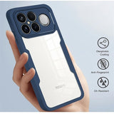 Xiaomi Redmi K90 Pro Max 360 Beskyttelse Cover - Blå / Klar