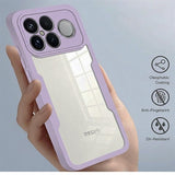 Xiaomi Redmi K90 Pro Max 360 Beskyttelse Cover - Lilla / Klar