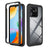 360 Beskyttelse Xiaomi Redmi 10C Cover - Sort / Klar