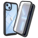 360 Beskyttelse iPhone 14 Cover - Sort / Klar