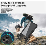 iPhone 17 Pro Max 360 Beskyttelse Cover - Sort / Klar