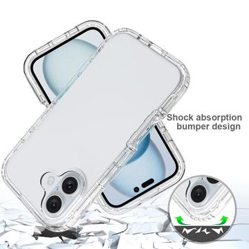 iPhone 16 360 Beskyttelse Cover - Klar