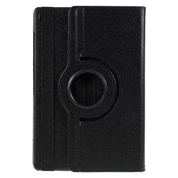 Samsung Galaxy Tab S6 Lite 2020/2022/2024 360 Roterende Folio Cover - Sort