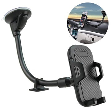 360 Roterende Universal Bilholder til Smartphones - 4"-6.5"
