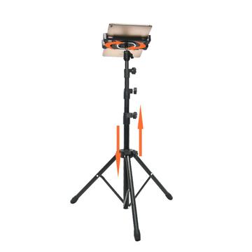 360° drejeligt smartphone-stativ ADV-306 - 4,7"-12,9" - sort