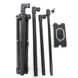 360° drejeligt smartphone-stativ ADV-306 - 4,7"-12,9" - sort