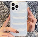 iPhone 14 Pro 3D Fleksibelt TPU Cover - Gennemsigtig