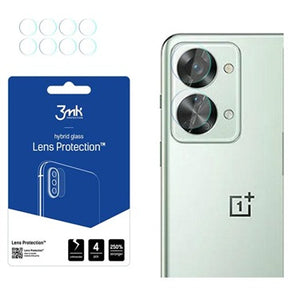 3MK Hybrid OnePlus Nord 2T Kamera Linse Hærdet Glas - 4 Stk.