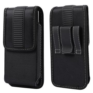 6,7-6,9 tommer mobiltaske med bæltestrop og rygklip til iPhone 13 Pro Max/12 Pro Max/Samsung Galaxy Note 10/Note 10 Plus