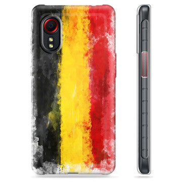 Samsung Galaxy Xcover 5 TPU Cover - Tysk Flag