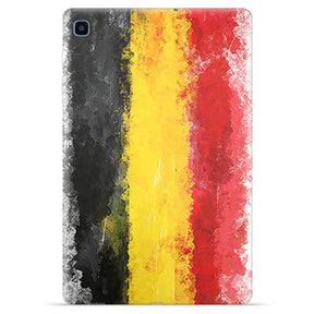 Samsung Galaxy Tab S6 Lite TPU Cover - Tysk Flag
