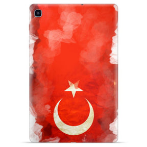 Samsung Galaxy Tab S6 Lite 2020/2022/2024 TPU Cover - Tyrkisk Flag