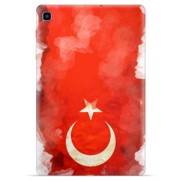 Samsung Galaxy Tab S6 Lite 2020/2022/2024 TPU Cover - Tyrkisk Flag