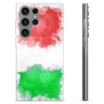 Samsung Galaxy S23 Ultra 5G TPU Cover - Italiensk Flag