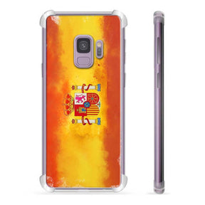 Samsung Galaxy S9 Hybrid-etui - Spansk Flag