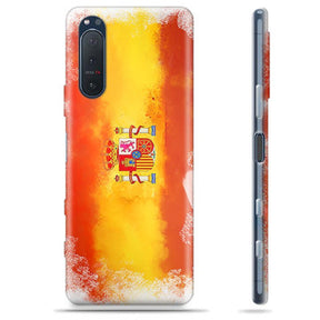Sony Xperia 5 II TPU Cover - Spansk Flag