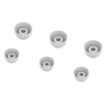 6 stk. udskiftelige ørepropper Bløde silikone-ørepropper til Samsung Galaxy Buds2 - hvid