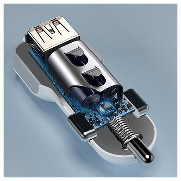 9-Port Billader med LCD Skærm WLX-A9S+ - 7xUSB, QC3.0 USB, PD USB-C - 40W