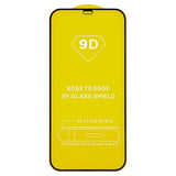 iPhone 11 Pro/XS 9D Full Cover Skærmbeskyttelse Hærdet Glas - 9H, 0.3mm - Sort Kant