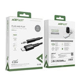 Acefast lydkabel USB-C til 3.5mm jackstik - 1.2m - sort