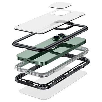 Active Series IP68 iPhone 14 Vandtæt Taske - Sort