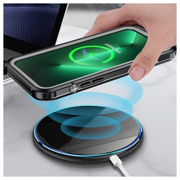 Active Series IP68 iPhone 14 Vandtæt Taske - Sort