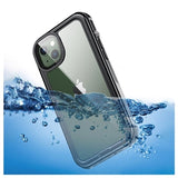 Active Series IP68 iPhone 14 Vandtæt Taske - Sort