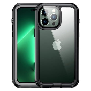 Active Series IP68 iPhone 14 Pro Vandtæt Taske - Sort