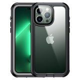 Active Series IP68 iPhone 14 Pro Vandtæt Taske - Sort
