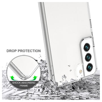 Samsung Galaxy S22 5G Ridsefast Hybrid Cover - Krystalklar