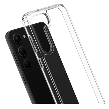 Ridsefast Samsung Galaxy S23 5G Hybrid Cover - Krystalklar
