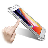 Ridsefast iPhone 7/8/SE (2020)/SE (2022) Hybrid Cover - Krystalklar