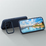 iPhone 17 Pro Max AmazingThing Glamour cover med stativ - Blå