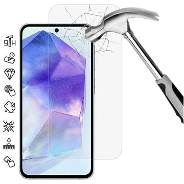 Samsung Galaxy A36/A56 Amorus Skærmbeskyttelse Hærdet Glas