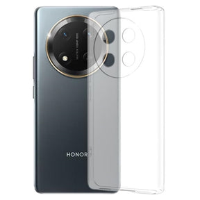 Honor Magic7 Lite Skridsikkert TPU Cover - Gennemsigtig