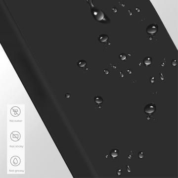 Samsung Galaxy A14/A14 5G Anti-Fingeraftryk Mat TPU Cover - Sort