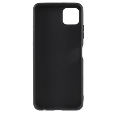 Anti-Fingeraftryk Mat Samsung Galaxy A22 5G, Galaxy F42 5G TPU Cover - Sort