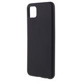 Anti-Fingeraftryk Mat Samsung Galaxy A22 5G, Galaxy F42 5G TPU Cover - Sort