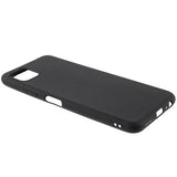 Anti-Fingeraftryk Mat Samsung Galaxy A22 5G, Galaxy F42 5G TPU Cover - Sort