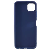 Anti-Fingeraftryk Mat Samsung Galaxy A22 5G, Galaxy F42 5G TPU Cover - Mørkeblå