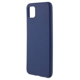 Anti-Fingeraftryk Mat Samsung Galaxy A22 5G, Galaxy F42 5G TPU Cover - Mørkeblå