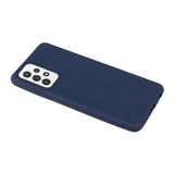 Anti-Fingeraftryk Mat Samsung Galaxy A52 5G TPU Cover - Mørkeblå
