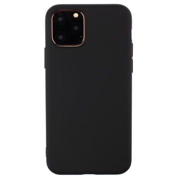 iPhone 15 Pro Max Anti-Fingeraftryk Mat TPU Cover - Sort