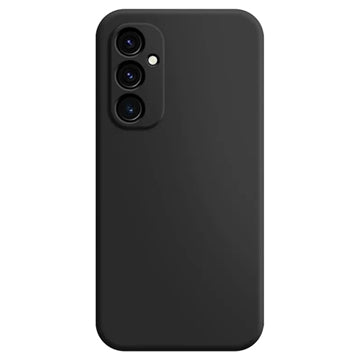 Samsung Galaxy A14/A14 5G Anti-Fingeraftryk Mat TPU Cover - Sort